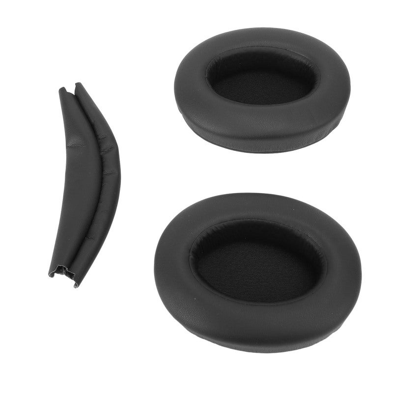 Replacement Ear Pads Blue Protein Leather Memory Foam - Noise Isolation Headband Cover for WH XB910N Headphone Long Extended Wear - Image 4
