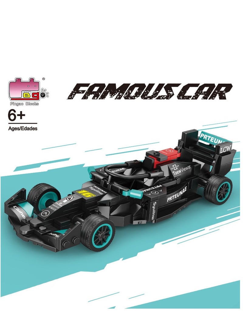 Paka Rabbit Speed Champions F1 Racing Block-  Mercedes Benz50016 (236) Pieces - Image 1
