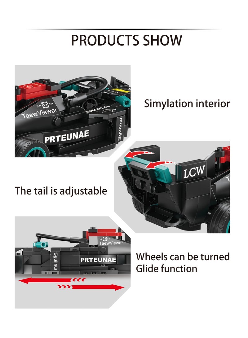 Paka Rabbit Speed Champions F1 Racing Block-  Mercedes Benz50016 (236) Pieces - Image 2