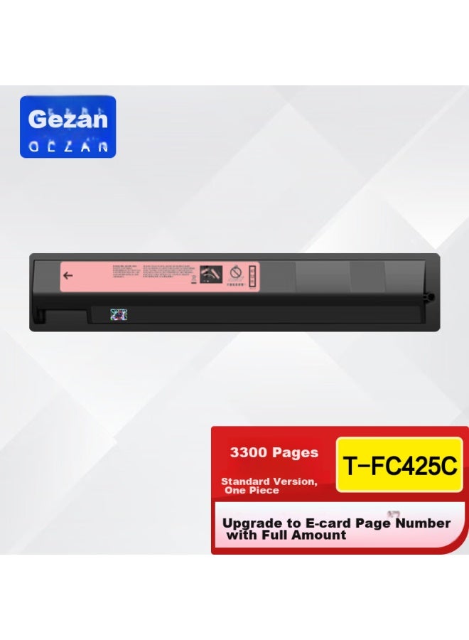 Gezan T-fc425c Toner Cartridge, Red, Compatible With Toshiba ac Ink Cartridge, ac, 2520, 2521 Printer, 2525 Color, 3025, 3525 Copier, 4525 Drum Unit, 5525ac Toner Powder - Image 4