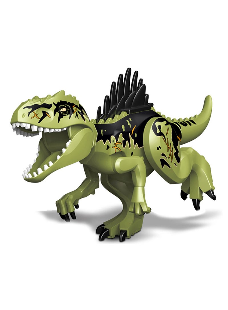 1-Pack Jurassic Large Dinosaur Building Blocks Tyrannosaurus Rex Quetzalcoatlus Spinosaurus Activity Model Children'S Toy (Giganotosaurus 13.4*28.8cm) - Image 1