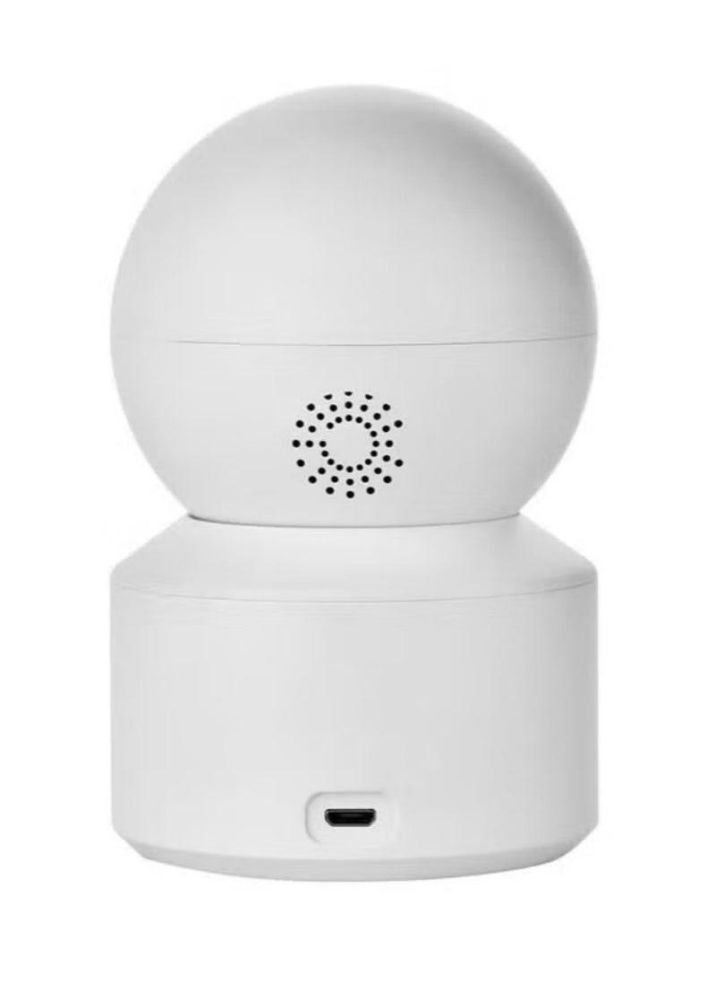 Dual-Lens HD WiFi Security Camera: 360° Pan/Tilt, Night Vision & Panoramic View, Two-Way Audio, Human Detection, Real-Time Alerts, Phone Remote Access for Multi-Room/Multi-Household Surveillance