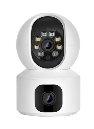 Dual-Lens HD WiFi Security Camera: 360° Pan/Tilt, Night Vision & Panoramic View, Two-Way Audio, Human Detection, Real-Time Alerts, Phone Remote Access for Multi-Room/Multi-Household Surveillance - pzsku/Z0076F6FF9767BFDDDC00Z/45/1748508473/fa7b7a52-3438-41c7-9b69-ea2b6e1cae72