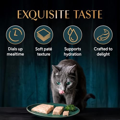 Sheba Pate Adult Wet Cat Food, Maguro, 28 x 70g, Soft Pate Texture, Hydrating Food Crafted Ingredients, Balanced Nutrition for Healthy Cats​ - Image 5