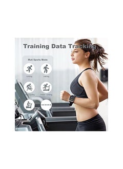 C idea Smartwatches For Men, Fitness Activity Trackers Women Blood Sugar Monitor Smart Watches for Man Android Iphone IOS Compatible（Black）…  - Image 2