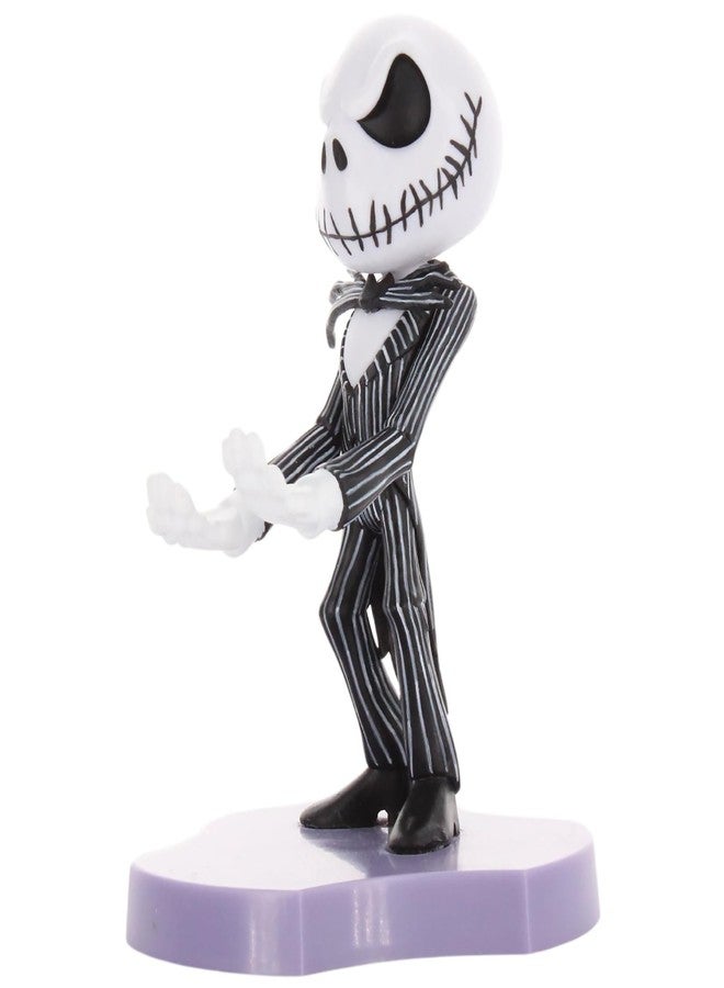 Exquisite Gaming Holdems Jack Skellington Phone Holder, 4 in Nightmare Before Christmas Collectible Figure with Cable Management Base - Image 4