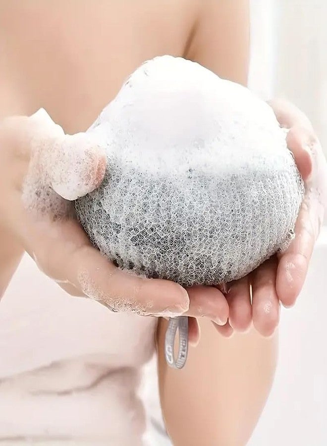Emergity Bathing Loofah for Women, Body Scrubber for Bathing, Loofah for Bathing, Body Wash Scrubber, Sponge Scrub for Body, Body Cleaning Scrubber (Multicolor) (pack of 4) - Image 3