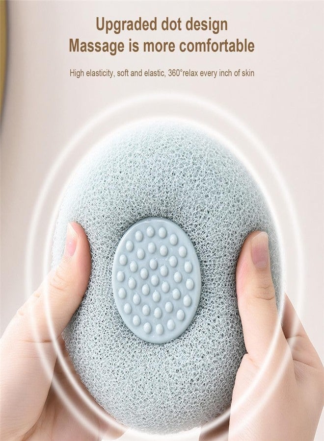 Emergity Bathing Loofah for Women, Body Scrubber for Bathing, Loofah for Bathing, Body Wash Scrubber, Sponge Scrub for Body, Body Cleaning Scrubber (Multicolor) (pack of 4) - Image 4