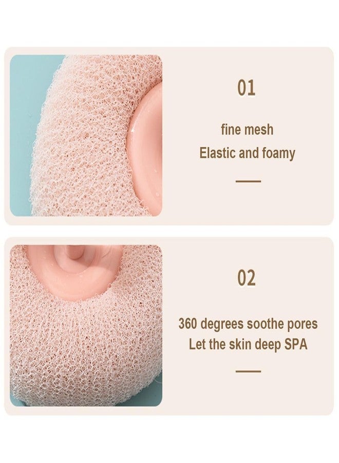Emergity Bathing Loofah for Women, Body Scrubber for Bathing, Loofah for Bathing, Body Wash Scrubber, Sponge Scrub for Body, Body Cleaning Scrubber (Multicolor) (pack of 4) - Image 5