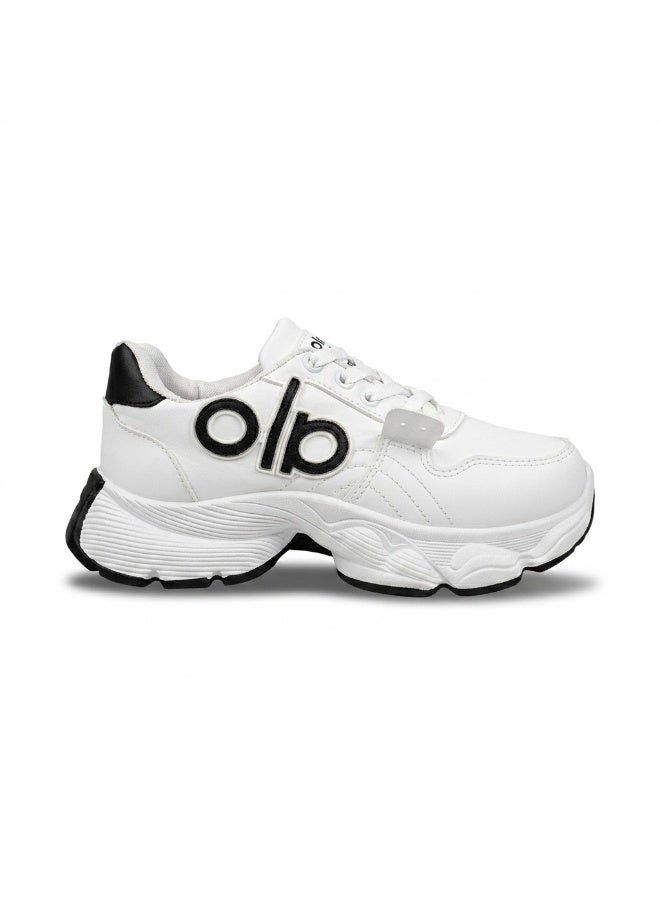 Vbranda A luxurious, eye-catching, and stylish sneaker.L-19-WHITE - Image 3