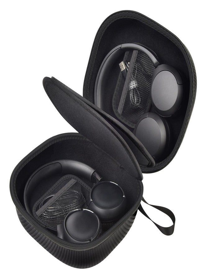 Comecase Headphone Headset Case Compatible with JBL Tune 510BT 720BT/ Sony WH-CH 720N/WH-CH520/ WH-1000XM6/ for Soundcore/for TOZO Etc, Double-Sided Headphone Storage for 2 Headphones -Black - Image 1