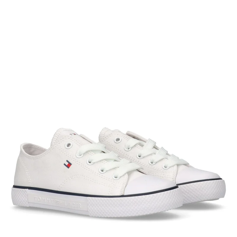 TOMMY HILFIGER Kids Lace Up Low Top Sneakers