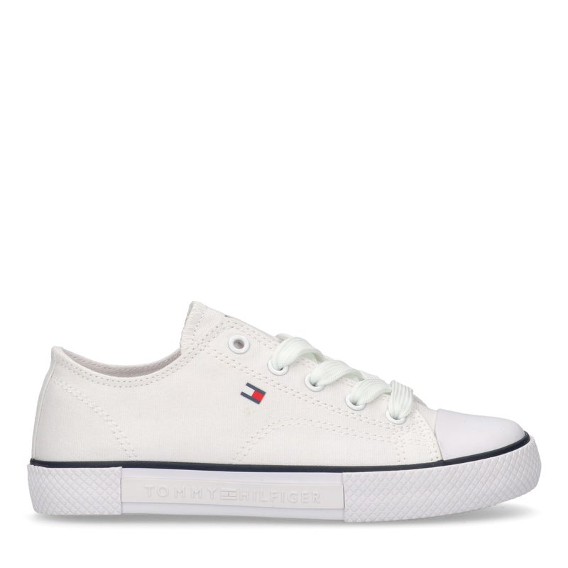 TOMMY HILFIGER Kids Lace Up Low Top Sneakers  - Image 2