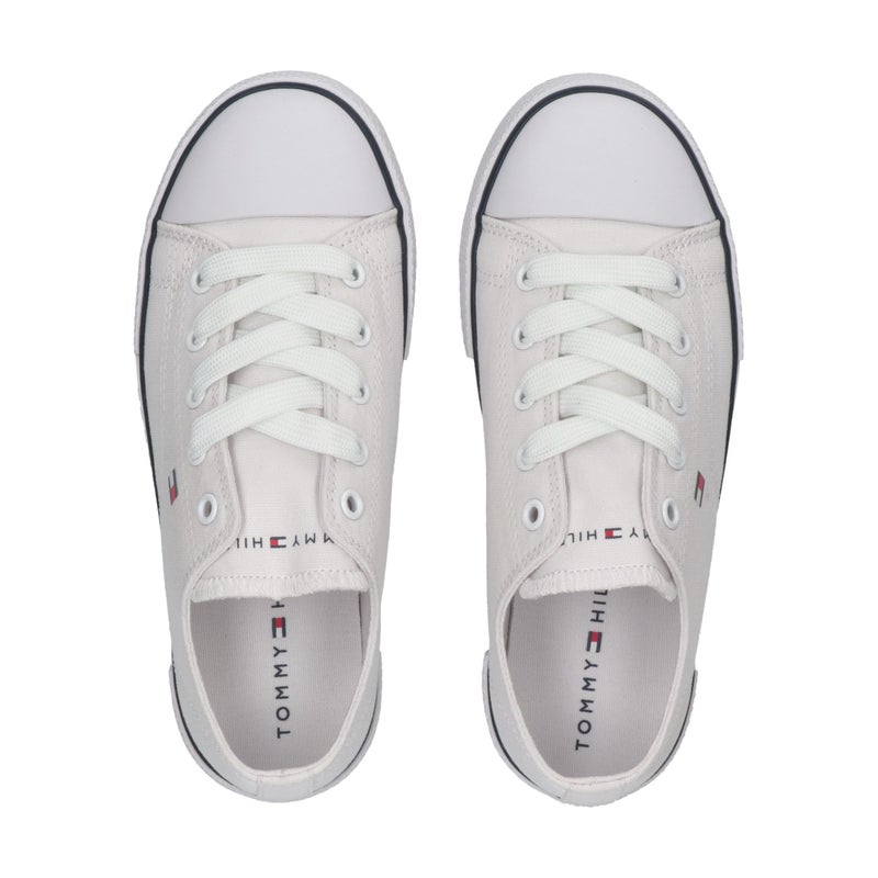 TOMMY HILFIGER Kids Lace Up Low Top Sneakers  - Image 3