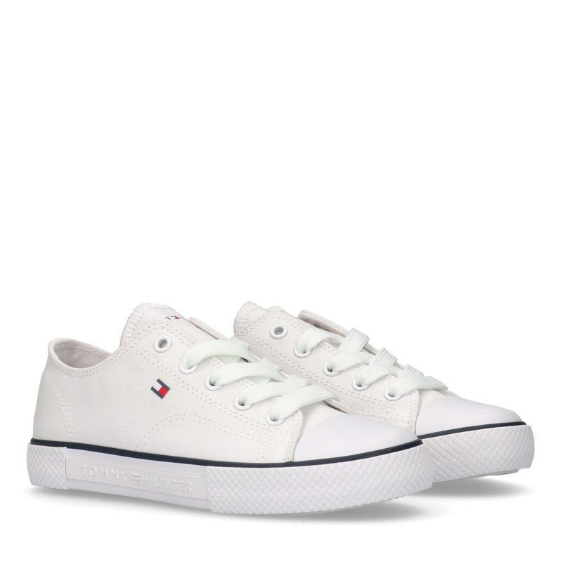 TOMMY HILFIGER Kids Lace Up Low Top Sneakers  - Image 1