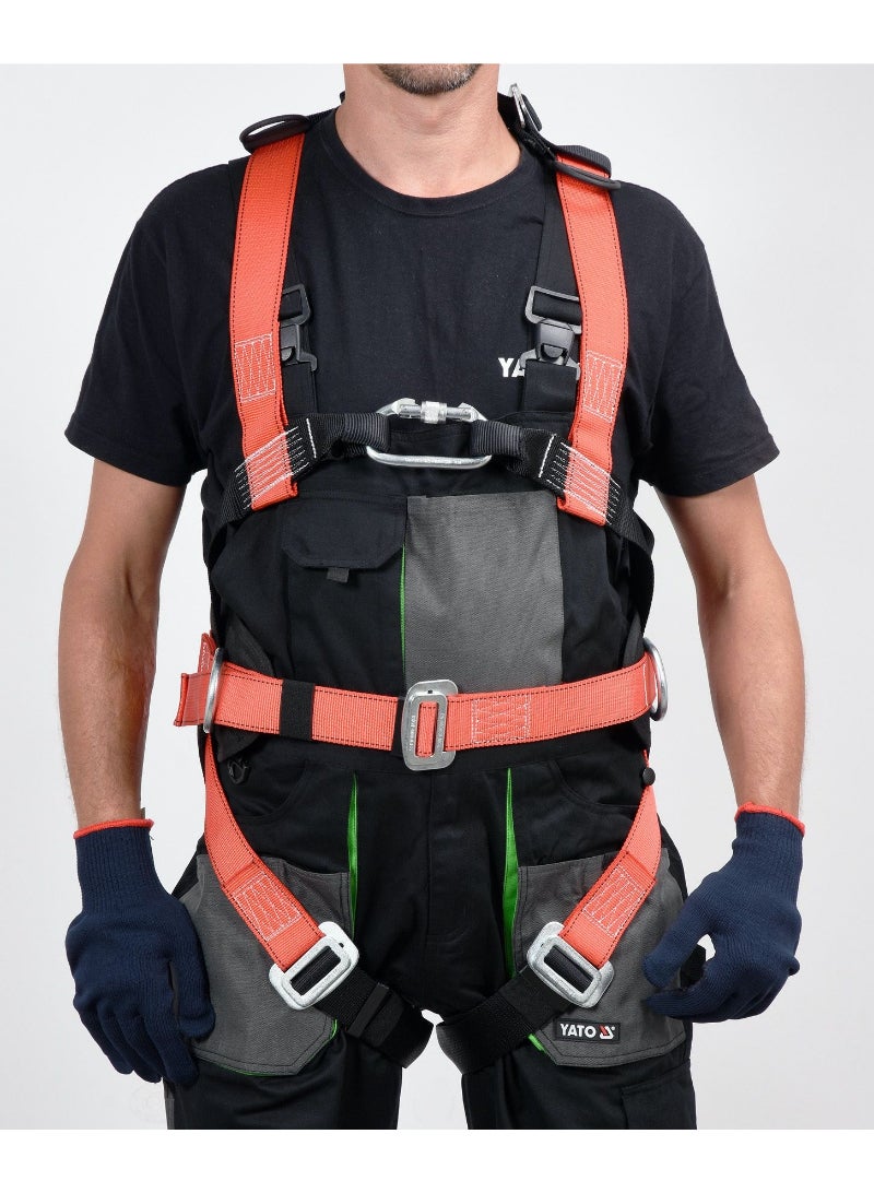 YATO Safety Harness with Front Belt & Waist Belt YT-74220