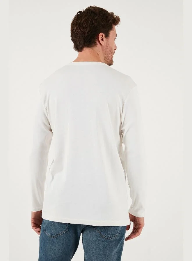 Buratti  Buratti Cotton Slim Fit Crew Neck Basic Sweat Men's SWEAT 59050741 for Men | Best Price UAE