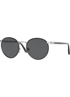 Persol 2422-S-J 1119/B1 51 Men/Women BLACK Round Frame Sunglasses 