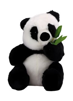 HANSA Ultra Realistic Panda Bear Plush Toy 27cm – Realistic Handcrafted Animal Replica for Indoor Use, Soft Plush Material, 21 x 21 x 27 cm  - Image 1