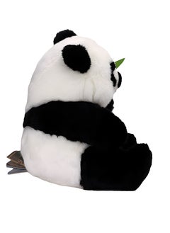 HANSA Ultra Realistic Panda Bear Plush Toy 27cm – Realistic Handcrafted Animal Replica for Indoor Use, Soft Plush Material, 21 x 21 x 27 cm  - Image 2