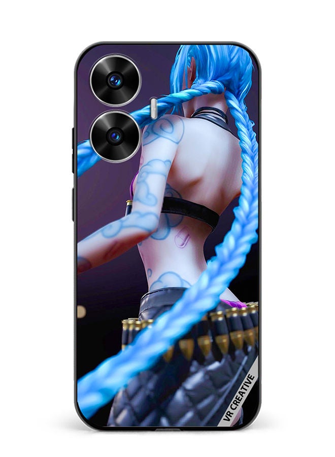 VR CREATIVE Protective Case Cover For Realme C55 Jinx League Of Legends Design Multicolour - Image 1