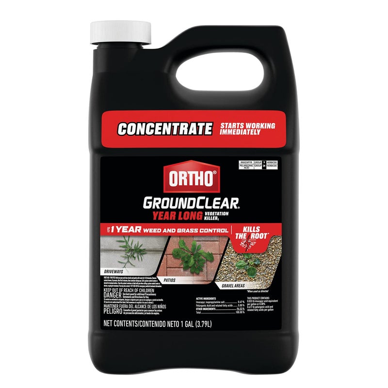 Ortho GroundClear Year Long Vegetation Killer1 Concentrate, Kills Weeds and Grasses, Prevents Unwanted Weeds and Grasses for up to 1 Year, 1 gal. - Image 2