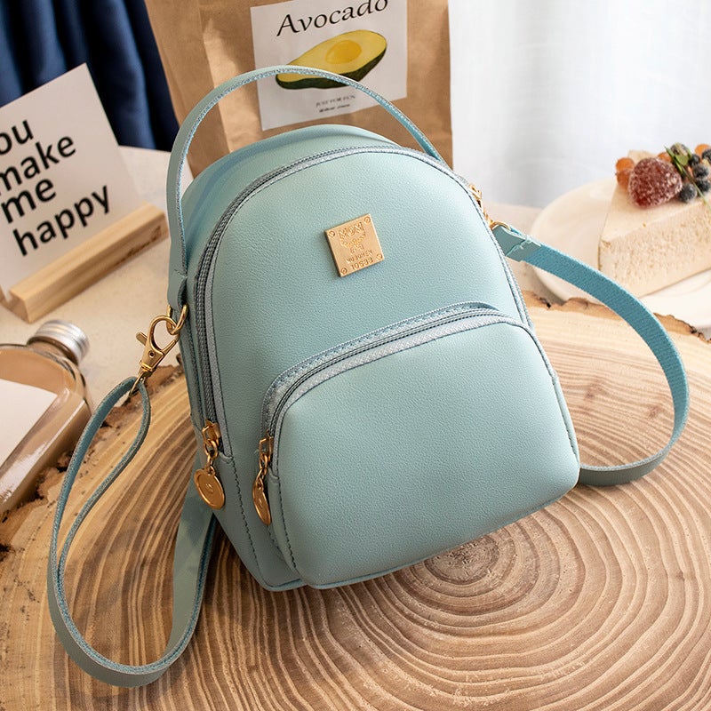 Fashion Korean Style Ladies Backpack Sky Blue 