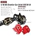 RCHuiWow RC Upgrades Part for 110 SCX10 IIIAluminium Alloy Portal Axles wDiff CoverBrass Steering Knuckles Outer Inner Portal Covers Diff CoversFront Rear Complete Axle Set for SCX10 III - Image 4