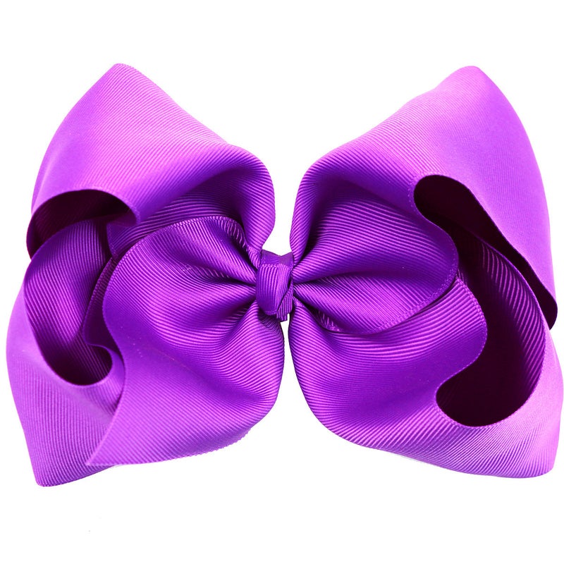 Generic Kids 8inch Large Bow Hair Clip Flower Accessories 18 (color number 463 
