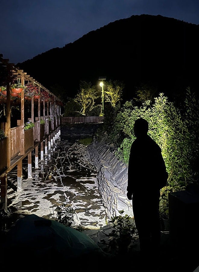 LED Flashlight - Mini Flashlight - Bright Rechargeable Keychain Flashlights - Mini LED Flashlight with Keychain Light Type-C Charging - Suitable for Hiking, Camping, Wilderness, and Fishing - Image 4