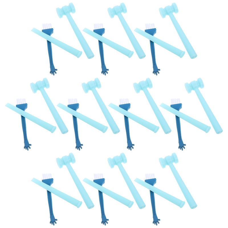 10 Sets Of Diy Digging Toy Set With Hammer And Brush Toddler Construction And Archaeological Digging Portable Digging Tools - Image 1