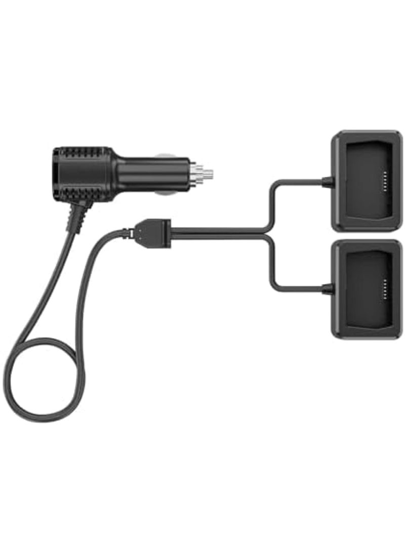 SYOSI 2-in-1 Battery Car Charger for DJI Mini 3 Pro Drone - Quick Charge Adapter for Batteries & Remote Controller, Support Batteries & Remote Controller Charging Together, for DJI Mini 3 Pro Drone - Image 1
