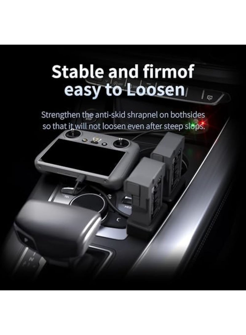 SYOSI 2-in-1 Battery Car Charger for DJI Mini 3 Pro Drone - Quick Charge Adapter for Batteries & Remote Controller, Support Batteries & Remote Controller Charging Together, for DJI Mini 3 Pro Drone - Image 4