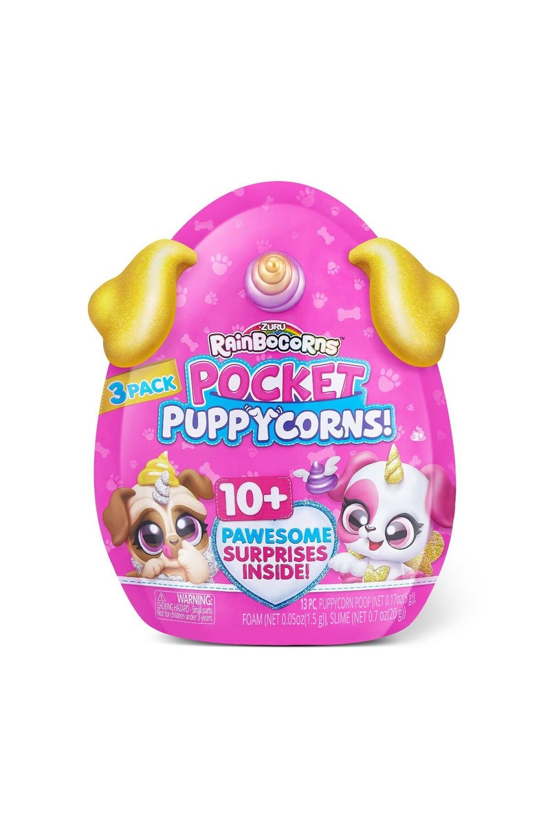 Rainbocorns Pocket Puppycorns Surprise Bobble Head Large Series 1 - Image 1