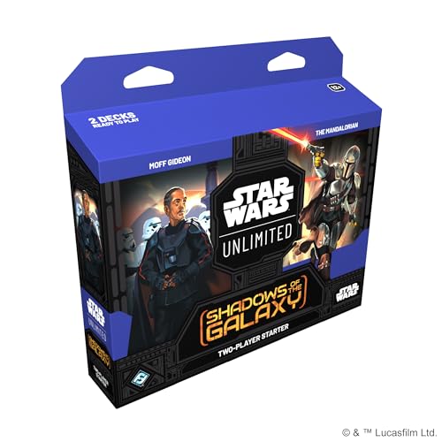 Asmodee Star Wars: Unlimited TCG Shadows of The Galaxy Starter Set - Master The Galaxy! Fast-Paced Trading Card Game for Kids and Adults, Ages 12+, 2 Players, 20 Minute Playtime - Image 5
