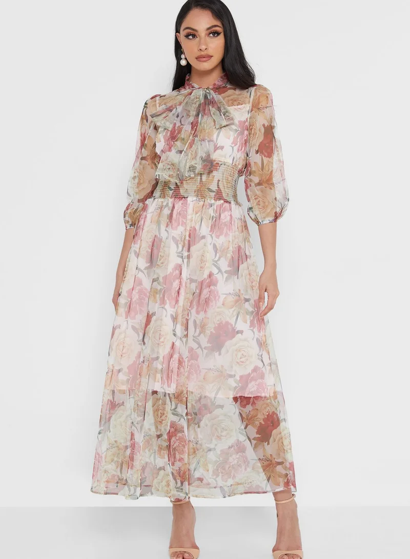 Khizana Floral Printed Dress