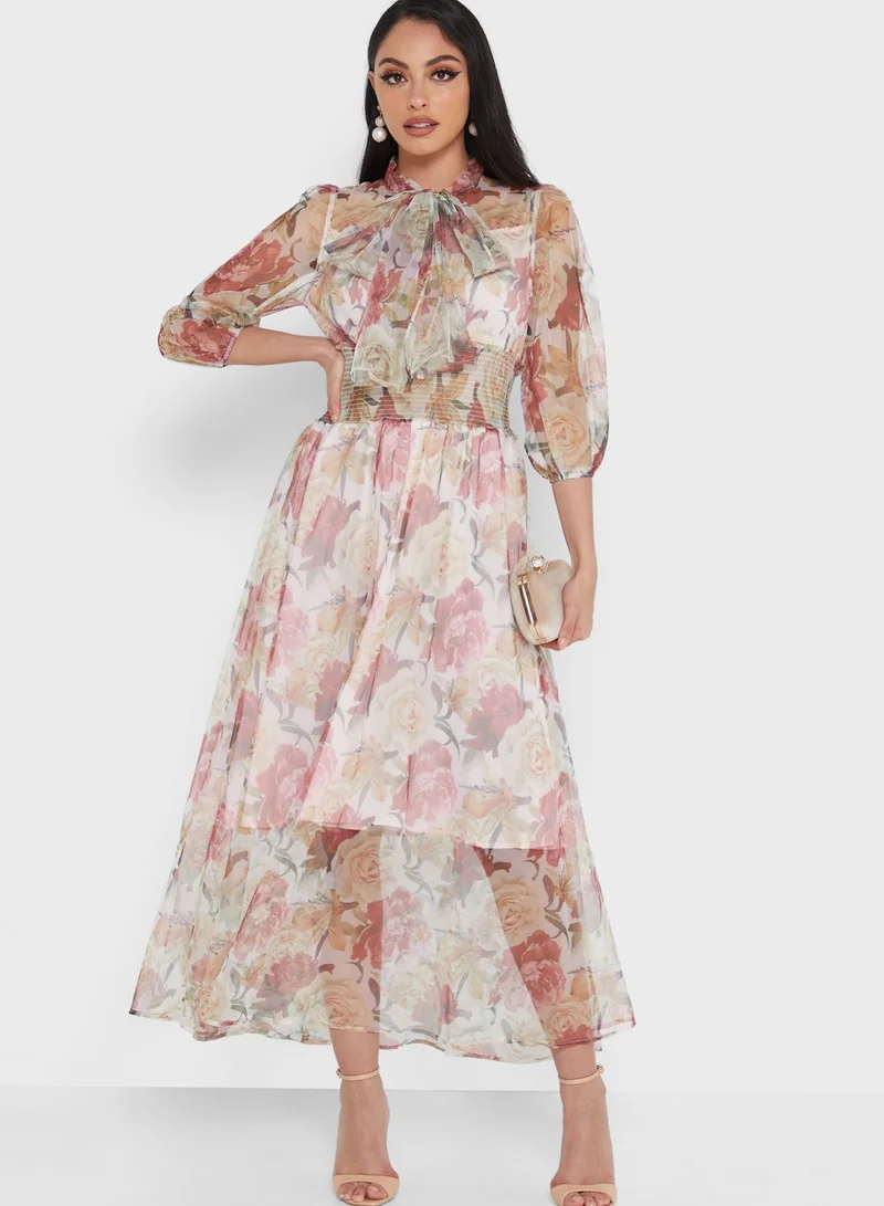 Khizana Floral Printed Dress