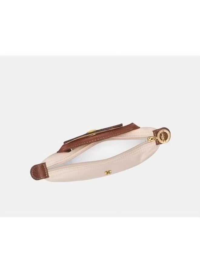 Longchamp Longchamp Women's Classic Fashion Versatile Mini Makeup Bag Handbag Shoulder Bag Handheld Small Bag Off White - Image 4