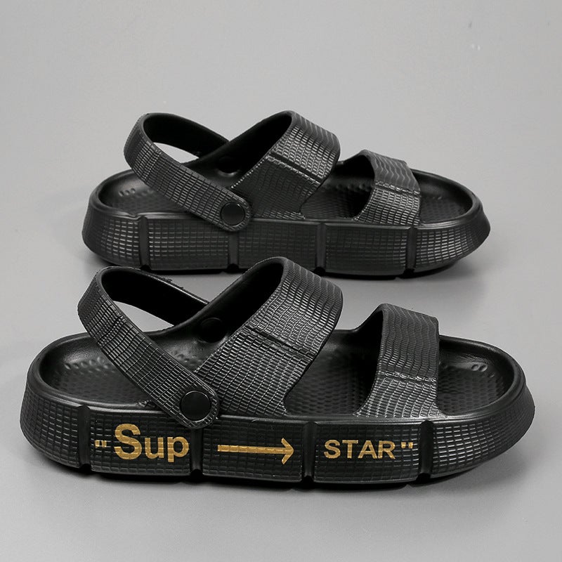 Sandals Men'S Summer Outer Wear Trendyy Boys Wading Outdoor Sports Non-Slip Anti-Odor Driving Dual-Use Beach Sandals - Image 5
