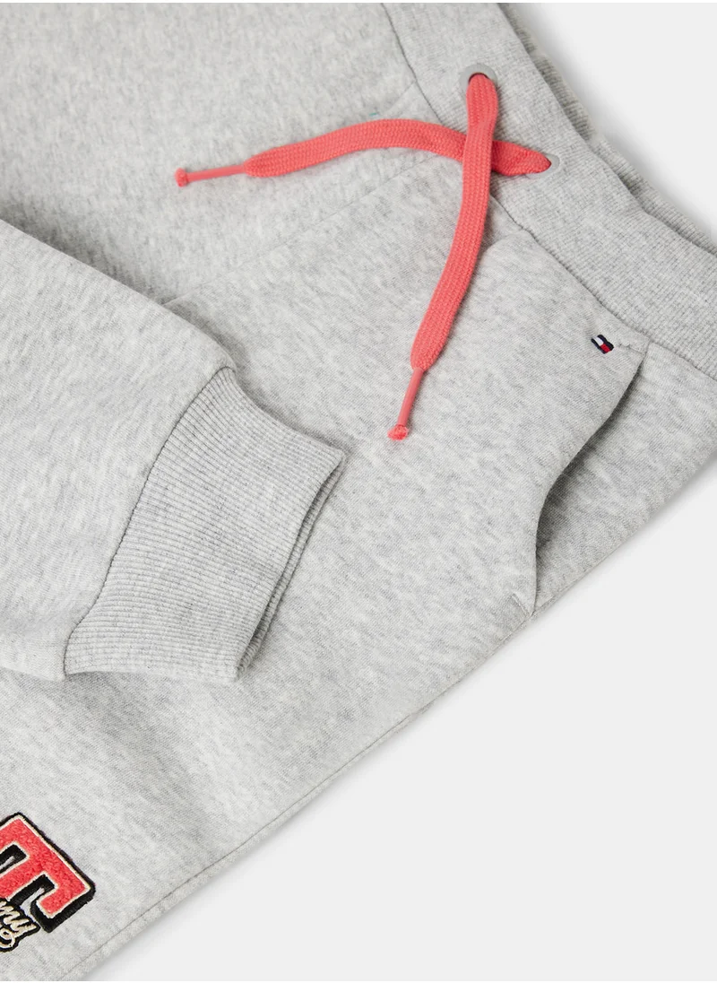 TOMMY HILFIGER Girls Logo Badge Sweatpants