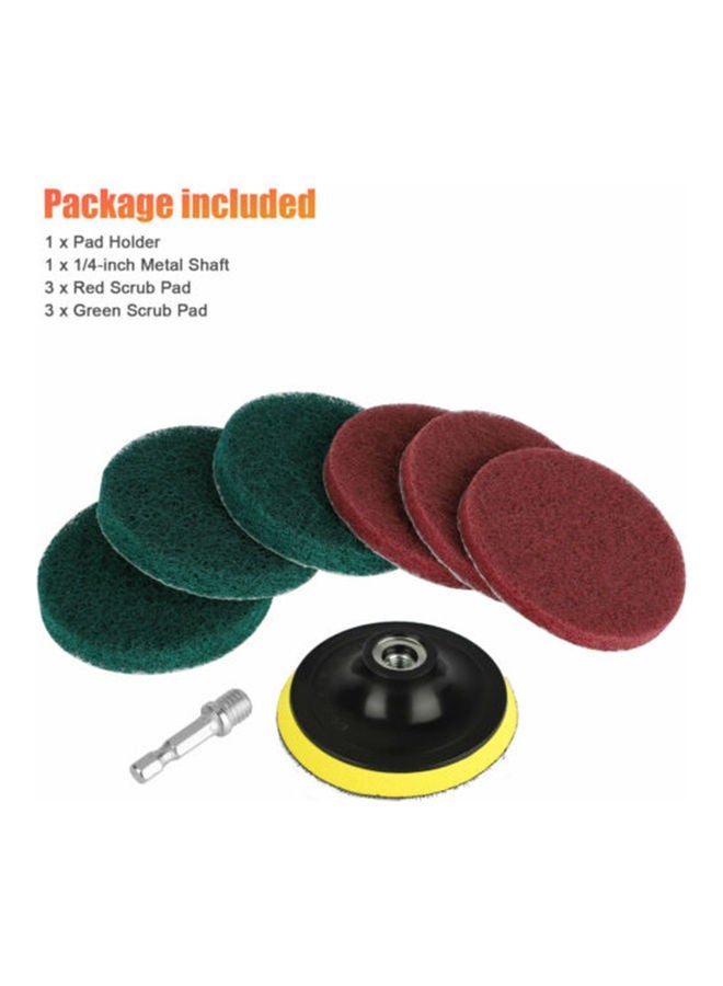 نيبمينينت 7-Piece Drill Brush Attachment Set Cleaning Kit - Image 3