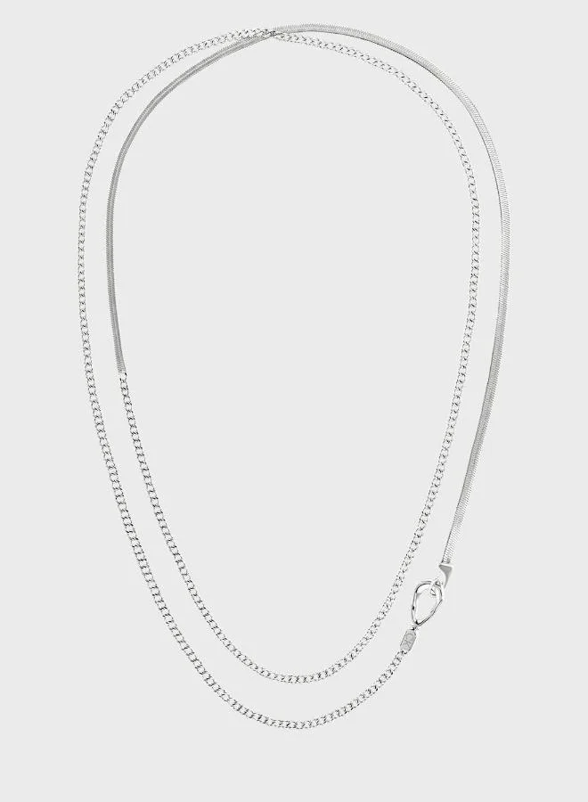 CALVIN KLEIN Chain Necklace in Stainless Steel