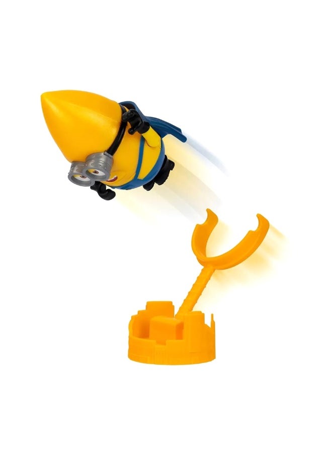 Despicable Me - Despicable Me 4 Mega Minion Launch & Crash Gus Figure (10 cm) - Image 1