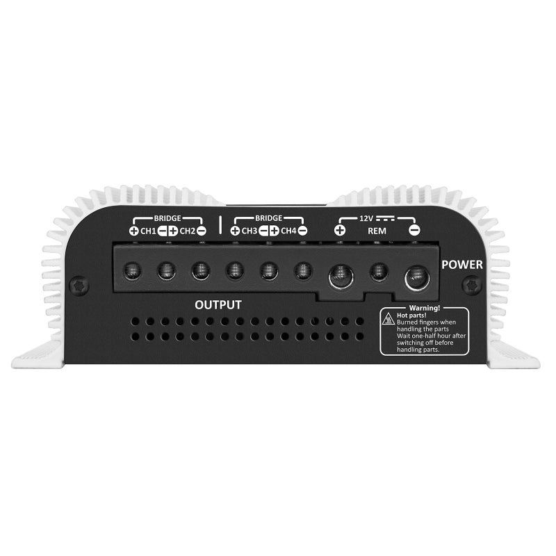 Taramp's مضخم الصوت متعدد القنوات Taramps DS 440x4 2 أوم 440 واط RMS 110x4 واط نطاق كامل تقاطع ثابت إدخال RCA/مستوى عالٍ 4 قنوات صوت سيارة، فئة D - Image 5