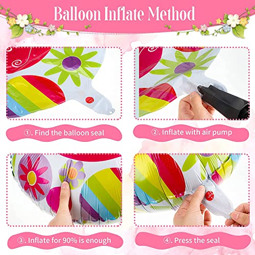 TOYXE Rubber Congratulations Balloons Bouquet Set White Golden Pack Of 15 Pcs - Image 4