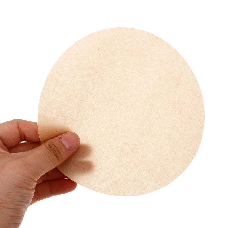 Non Stick Silikonized Round Baking Paper 500 Pcs 13cm For Oven Air Fryer Grill Pan - Image 4