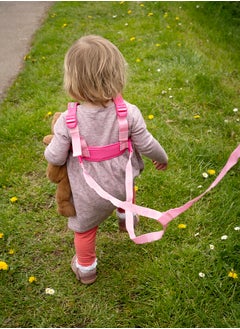 Clippasafe Padded Harness And Reins - Giraffe Bear Motif  - Image 3