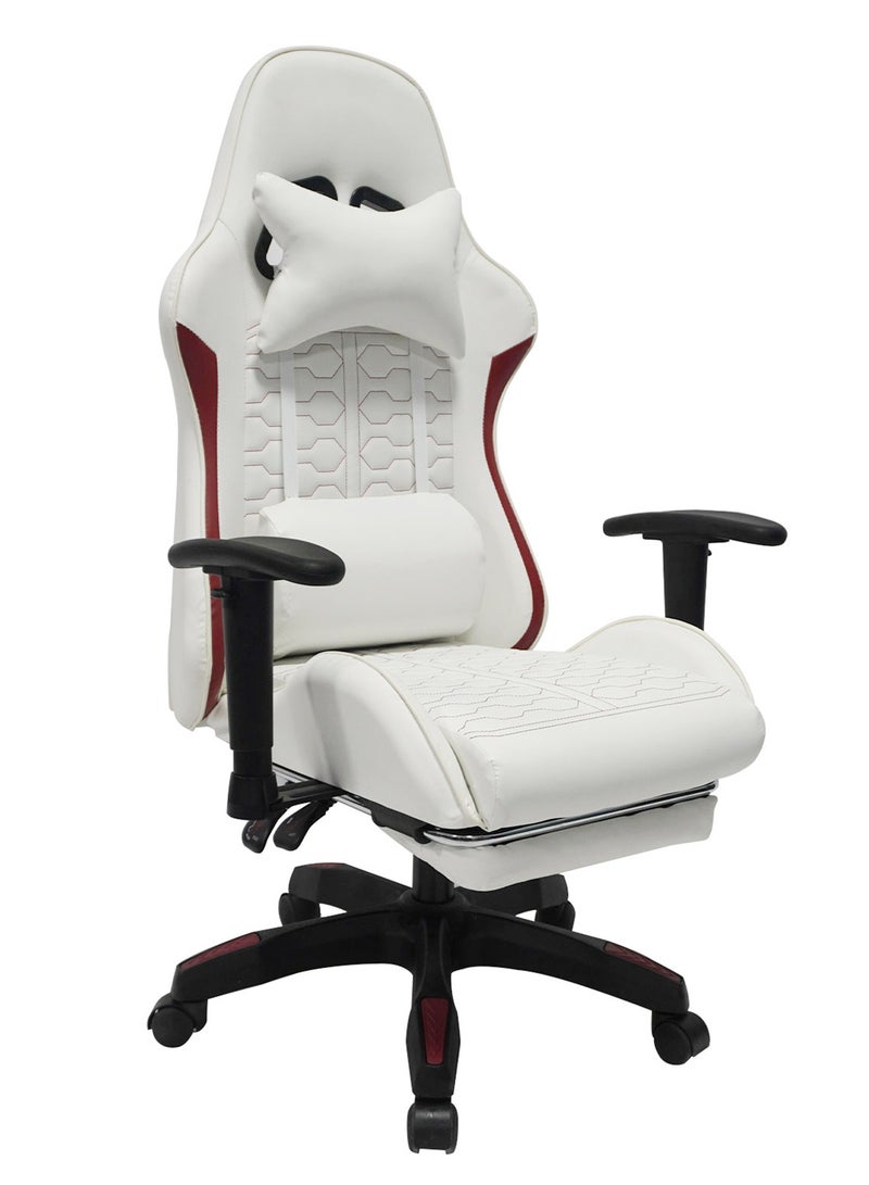 Chulovs Chulovs Gaming Chair Office Chair High Back Computer Chair Desk Chair Racing Video Game Adjustable Swivel Chair with Footrest and Lumbar Support  - Image 1