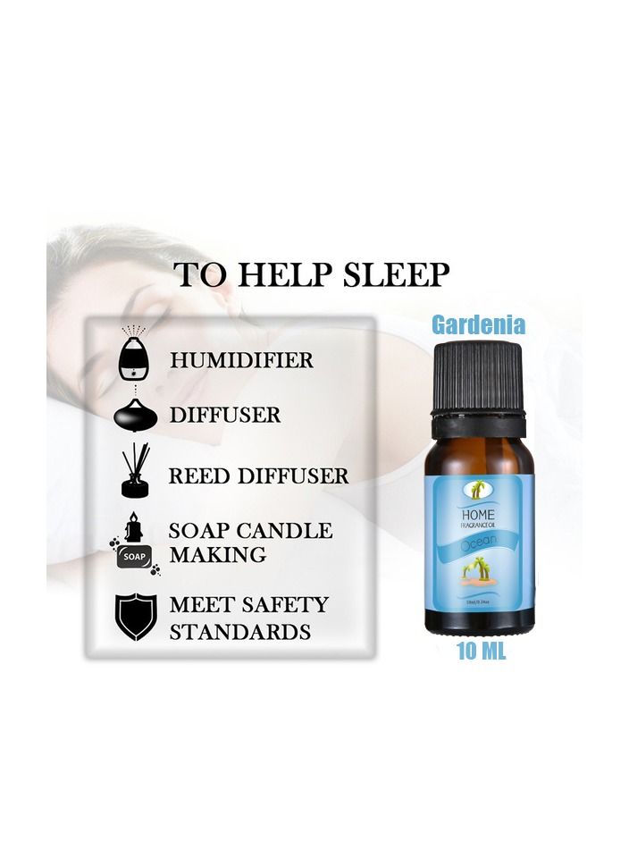 1-Piece 10ML Essential Oil For Air Humidifier,Flavors Aroma Diffuser Natural Plant Oil,Plant Fragrance Use For Air Fresh or Relieve Stress,Fragrance Ocean - Image 2