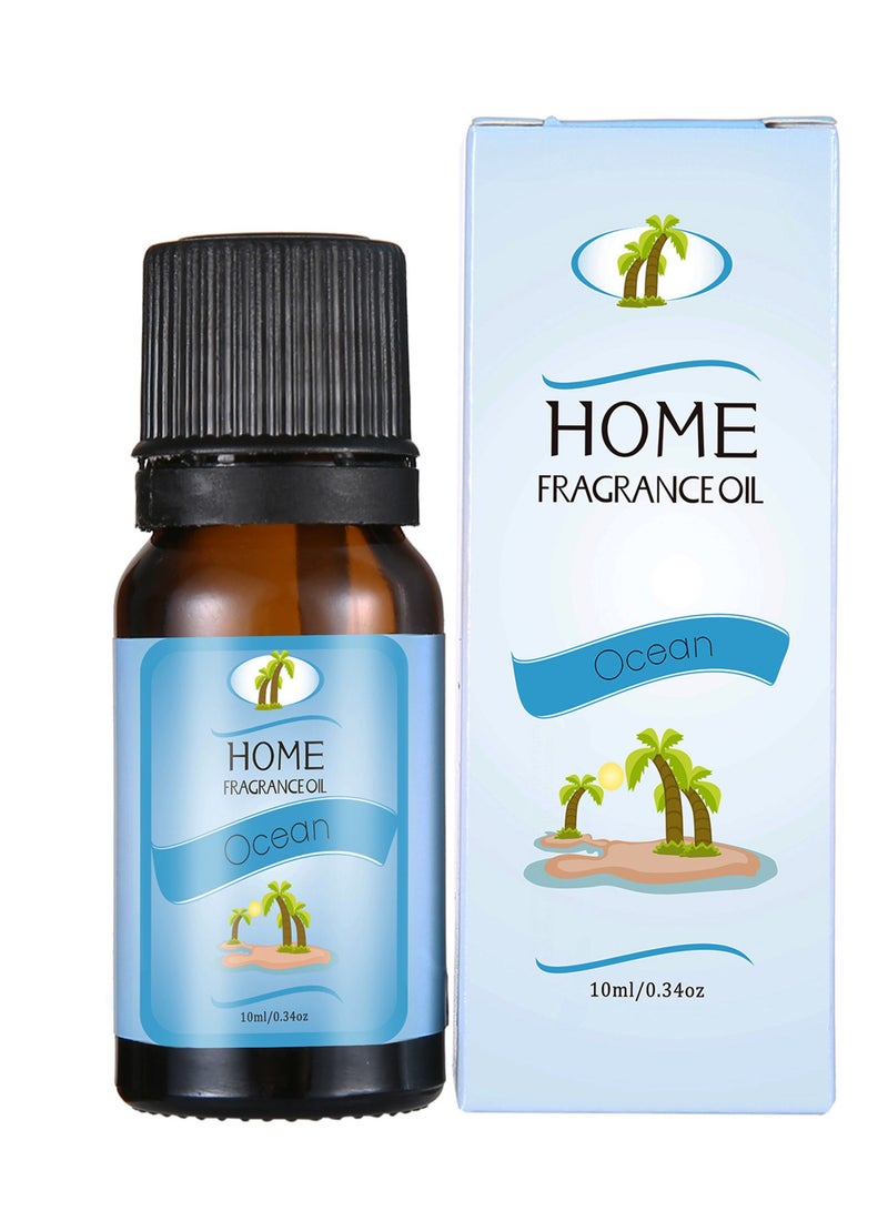 1-Piece 10ML Essential Oil For Air Humidifier,Flavors Aroma Diffuser Natural Plant Oil,Plant Fragrance Use For Air Fresh or Relieve Stress,Fragrance Ocean - Image 1